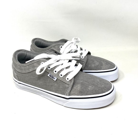 Vans Shoes - 💖MEGA SALE💖VANS Chukka  Denim Gray Canvas Lace Up Skate  Women's  VN0A4BX49BM